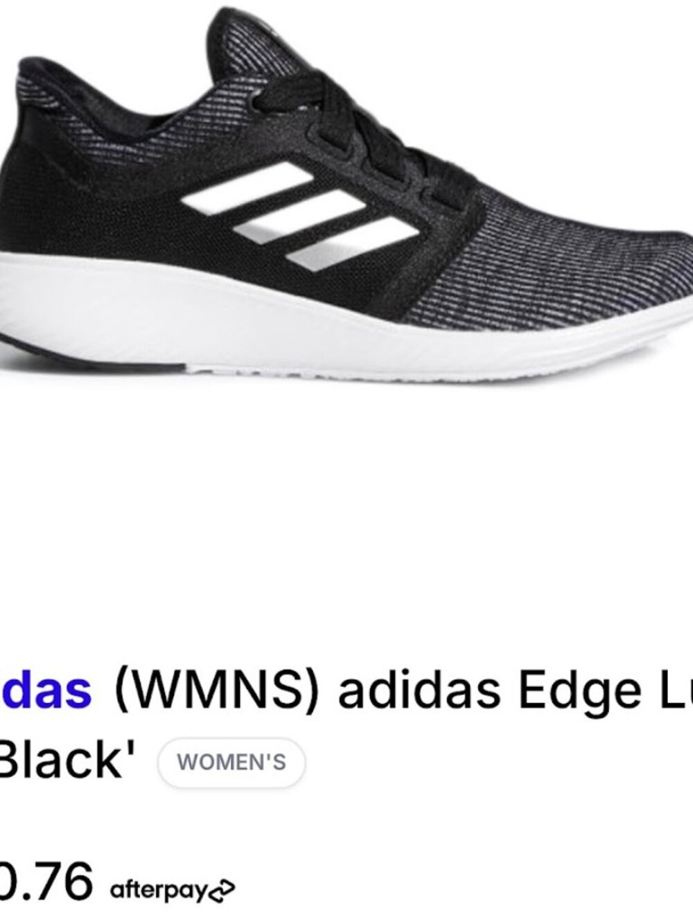 adidas (WMNS) Edge Lux 3 'Black'
